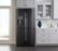 Alt View 18. Samsung - 22.5 cu. ft. 4-Door Flex French Door Counter Depth Refrigerator with Convertible Zone - Black Stainless Steel.