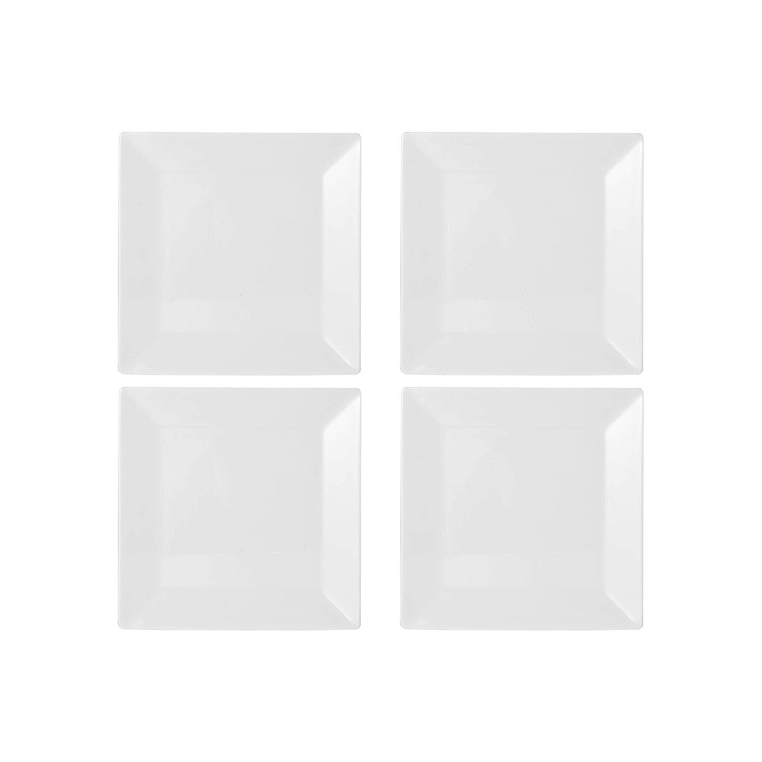 Angle. American Atelier - Kingsley White 12PC Dinner Set - White.