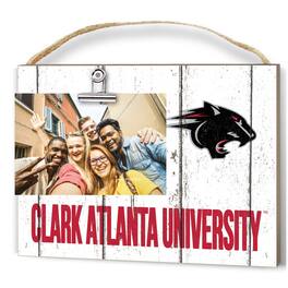 Jardine - Clark Atlanta University Panthers 8'' x 10'' Weathered Clip It Frame - White