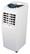 Front. Global Air - 350 Sq. Ft Portable Air Conditioner - White.