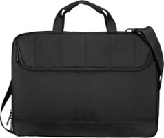Insignia™ - Laptop Sleeve for 15.6" Laptop - Black - Front_Zoom