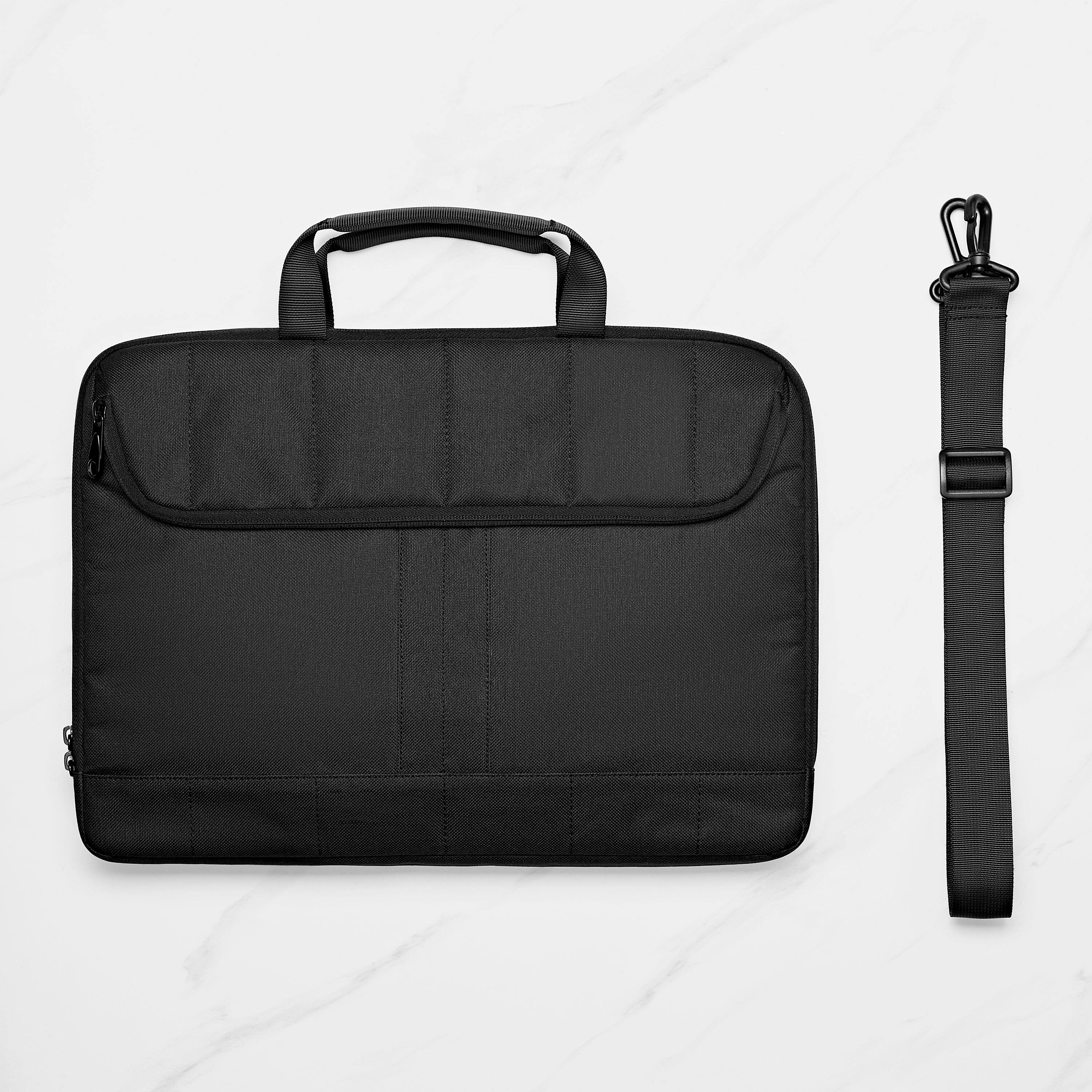 Alt View 14. Insignia™ - Laptop Sleeve for 15.6" Laptop - Black.