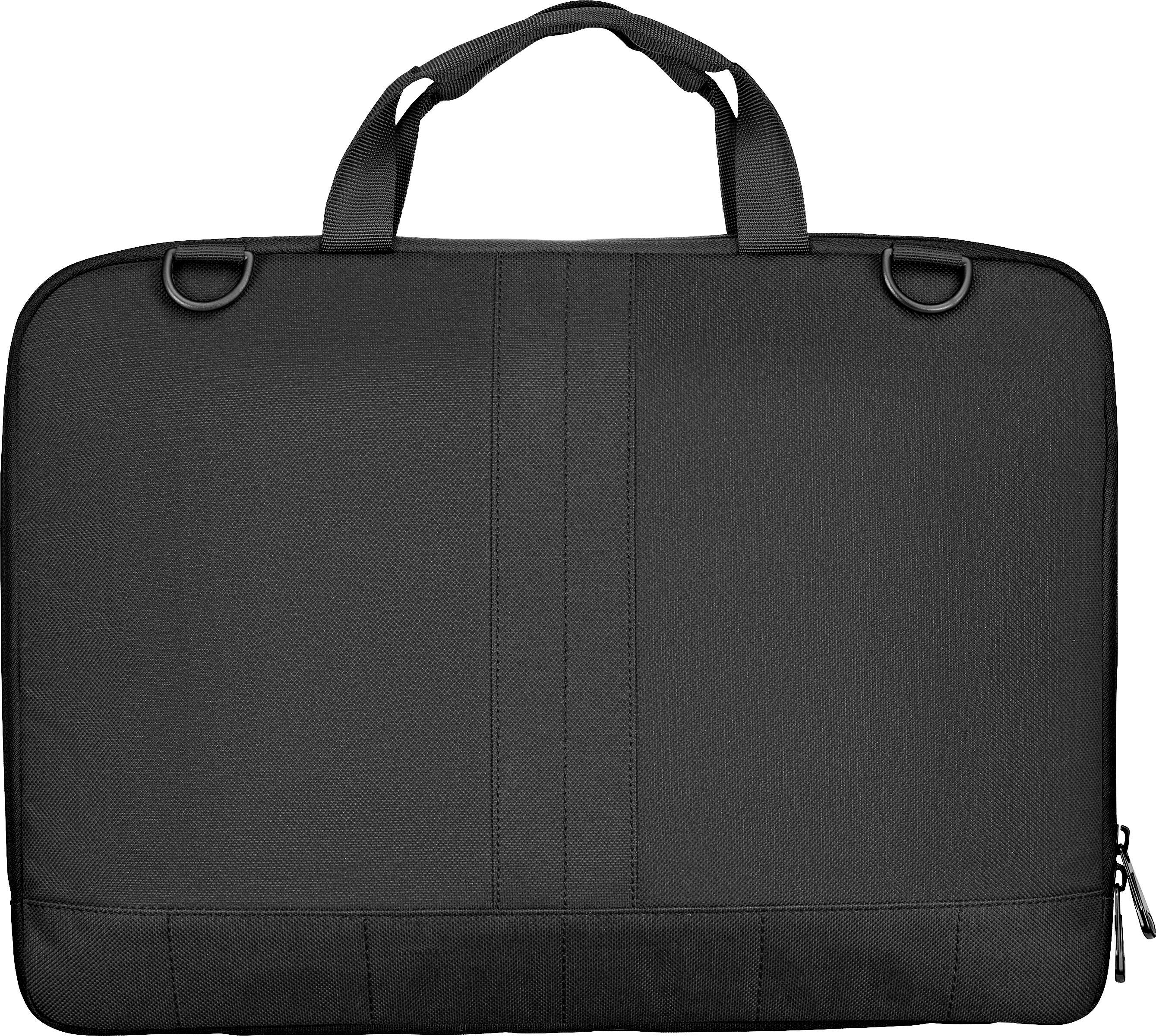 Back. Insignia™ - Laptop Sleeve for 15.6" Laptop - Black.