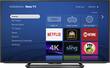 Insignia™ - 55" Class (54.5" Diag.) - LED - 2160p - Smart - 4K Ultra HD TV - Roku TV - Black - Larger Front