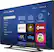 Left. Insignia ™ - 55" Class (54.5" Diag.) - LED - 2160p - Smart - 4K Ultra HD TV - Roku TV - Black.