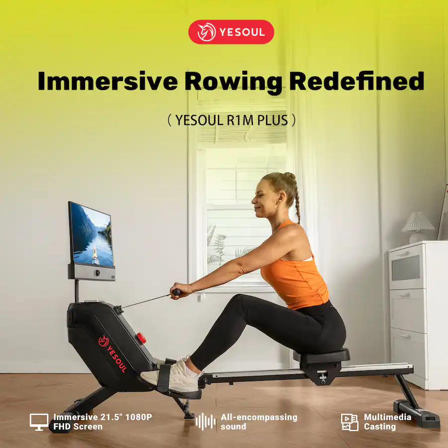 Dynamic R1 Pro Rowing Machine Yesoul ROWER R1 PLUS w/ 21.5