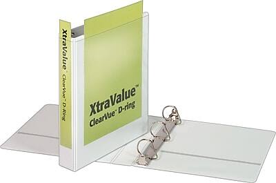 XtraValue ClearVue D-ring  
XtraValue ClearVue D-ring