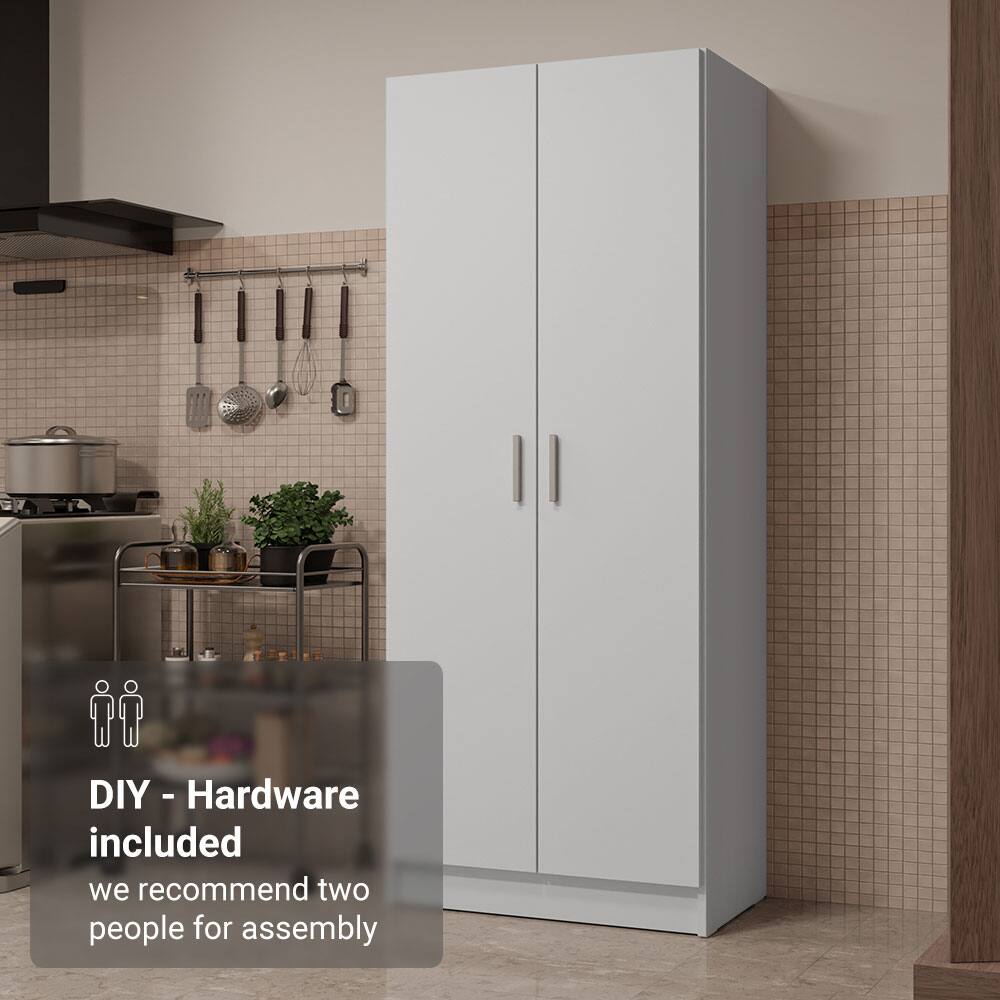 DIY - Hardware included  
we recommend two people for assembly