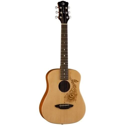 Front Standard. Luna Guitar - Safari Acoustic Guitar.