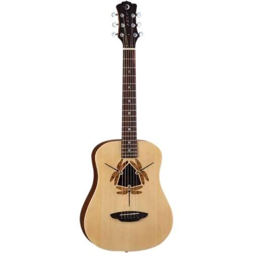 Front. Luna - Safari Acoustic Guitar - brown.