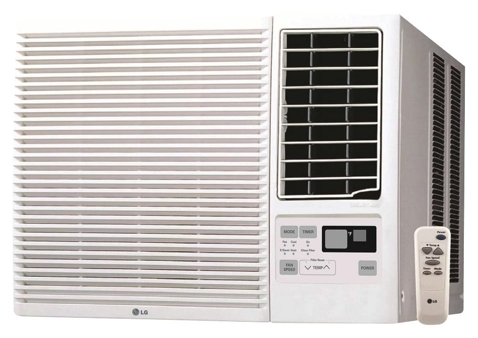 Best Buy LG 7,500 BTU Window Air Conditioner with 3,850 BTU Heater