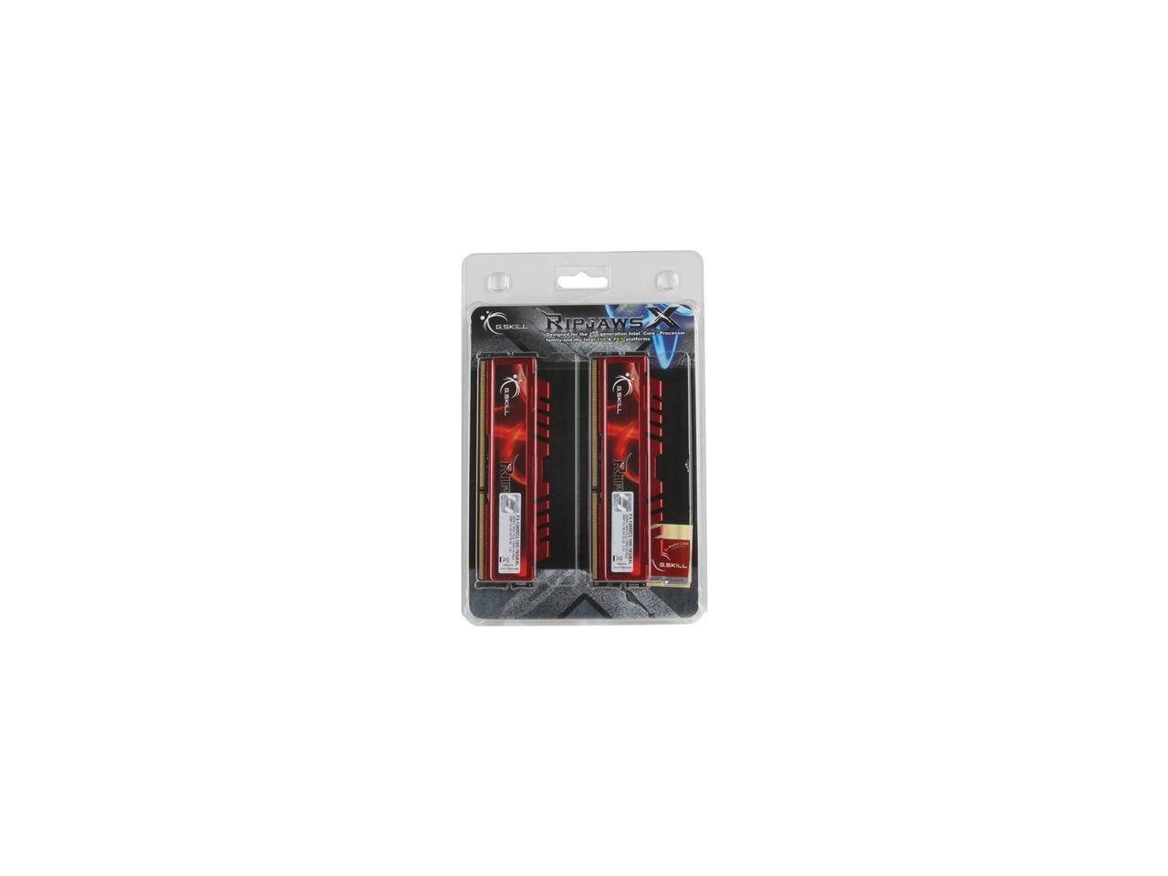 G Skill Ripjaws X  
DDR4 3200MHz  
16GB (2x8GB)  
CL16  
Low Profile  
ECC  
Unbuffered  
284-Pin DIMM