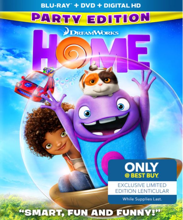  Home [Lenticular Packaging] [Includes Digital Copy] [Blu-ray/DVD] [Only @ Best Buy] [2015]