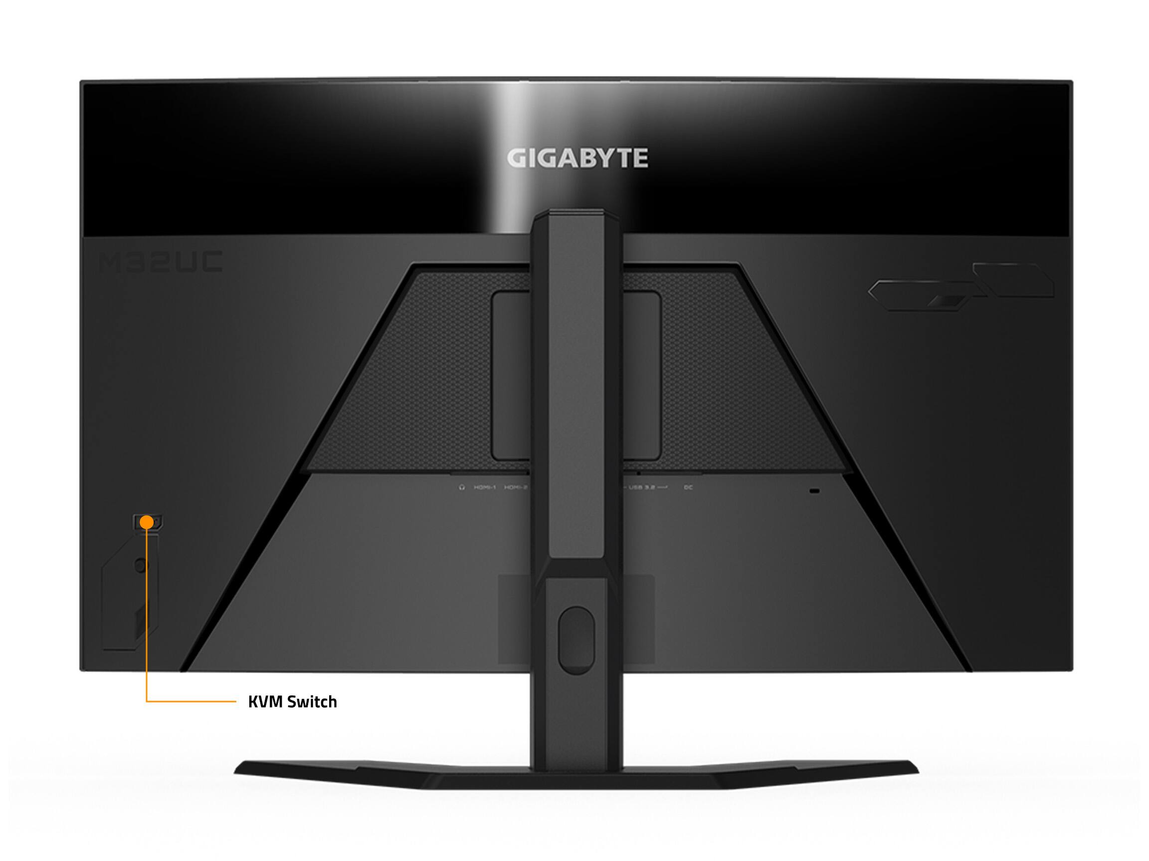 Alt View 16. GIGABYTE - M32UC 31.5" LED UHD FreeSync Premium Pro Gaming Monitor with HDR (HDMI, DisplayPort, USB) - Black.