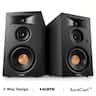 Ultimea - BS-3 3-Way Bluetooth Bookshelf Speakers with HDMI ARC, 70W RMS, 5.25" Woofer, App Control