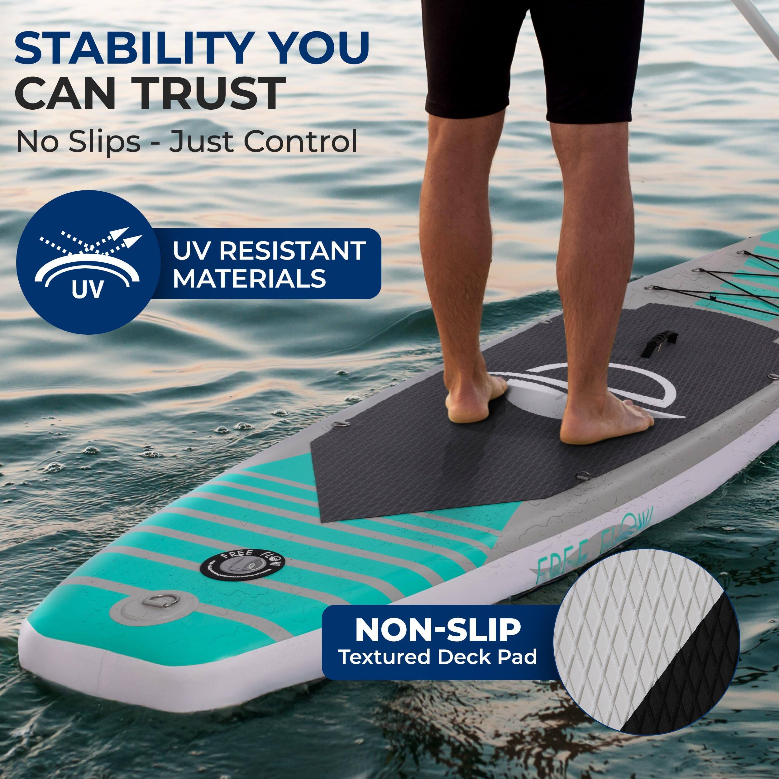 STABILITY YOU CAN TRUST  
No Slips - Just Control  

UV RESISTANT MATERIALS  

NON-SLIP  
Textured Deck Pad