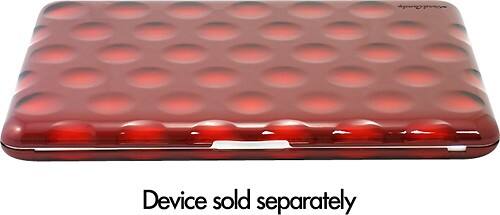 Front Standard. Hard Candy Cases - Bubble Shell Laptop Case for 13" Apple® MacBook® - Red.