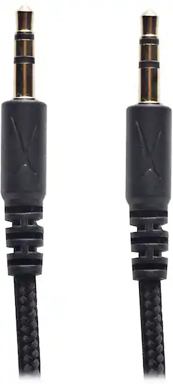 Oltec Cable Altec Lansing 3' 3.5mm to 3.5mm Stereo Auxiliary Cable Black AL-2065 ...