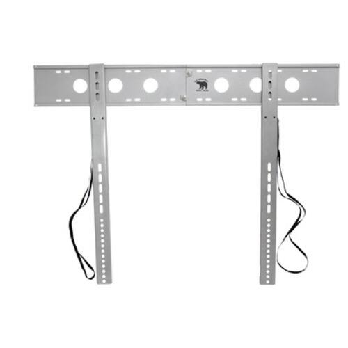 Front Standard. U.S. Brown Bear - Wall Mount for Flat Panel Display - Silver.