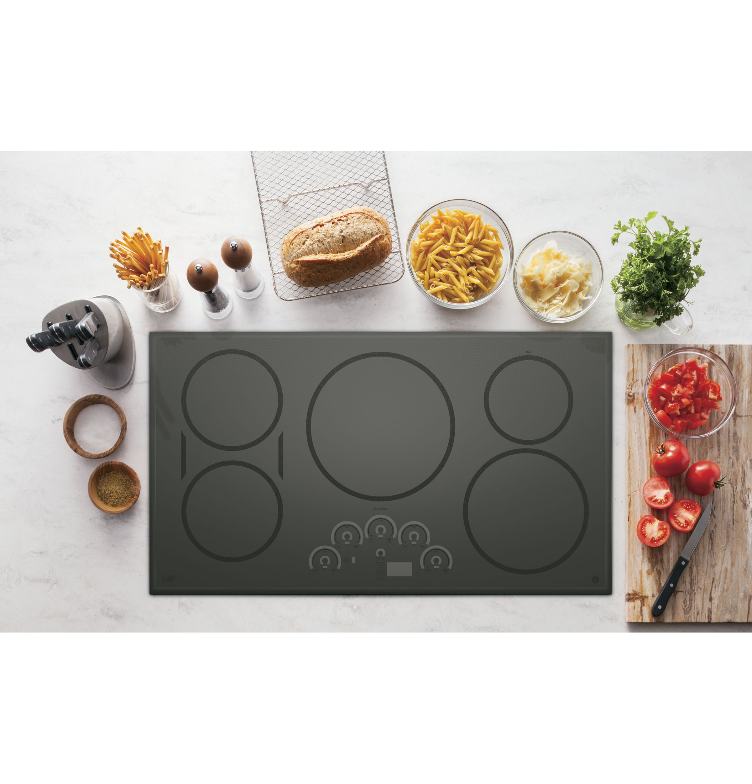 Best Buy: Café 30 Electric Induction Cooktop Stainless Steel CHP95302MSS