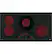 Alt View 12. GE Profile - 36" Built-In Electric Cooktop - Black.