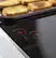Alt View 17. GE Profile - 36" Built-In Electric Cooktop - Stainless Steel on Black.