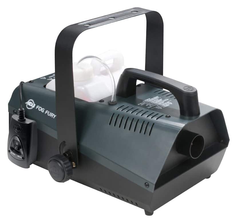 Front. American DJ - Fog Fury 2000 Fog Machine - Black.