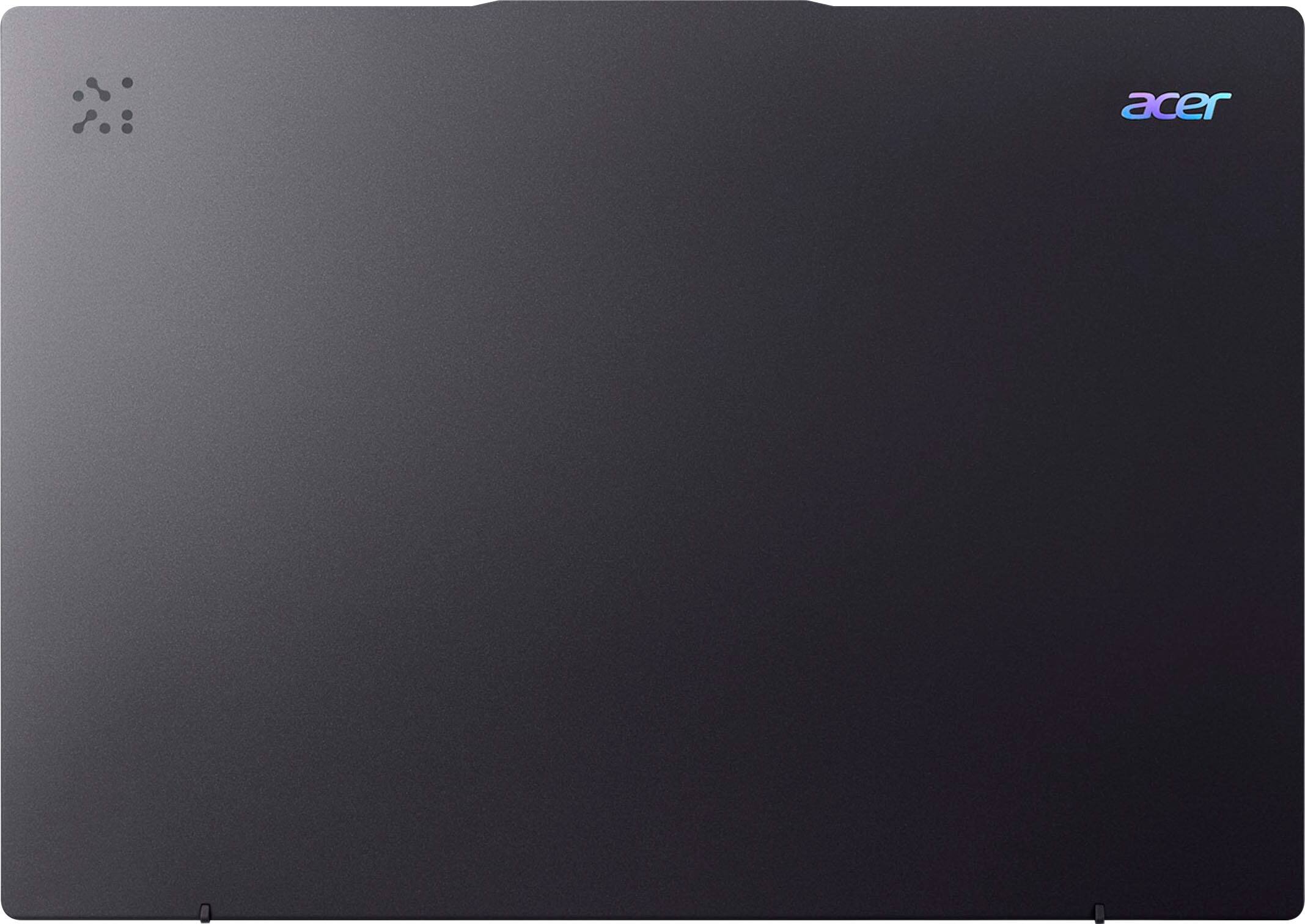 Alt View 16. Acer - Swift 16 AI - 16" 3K OLED Touch Laptop - Copilot+ PC – Intel Core Ultra 7 Series 2  – 16GB Memory – 1TB SSD - Ice Black.