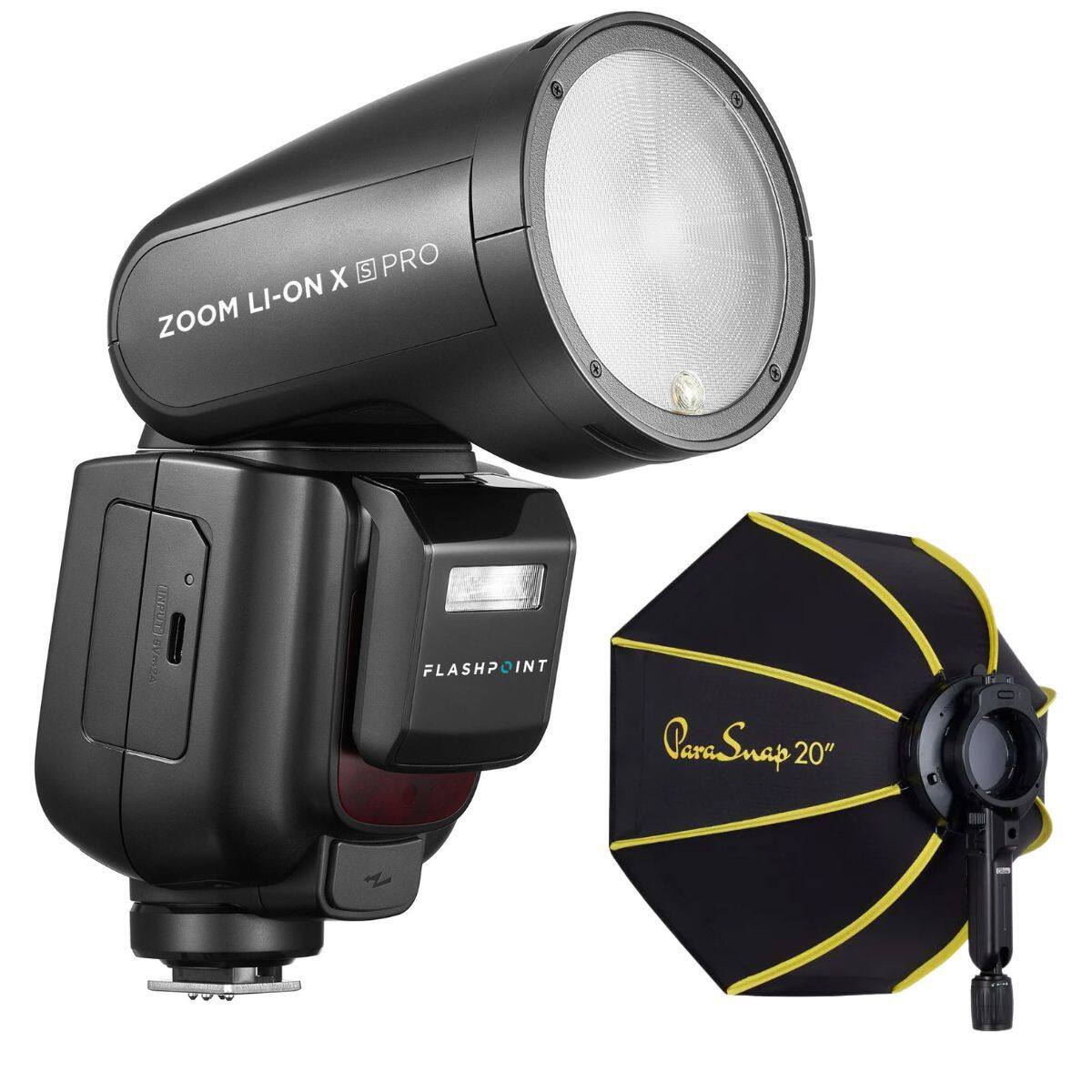 ZOOM LI-ON X5 PRO  
FLASHPOINT  
Para-Snap 20"