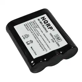 HQRP - Cordless Phone Battery 3.6 V 1200 mAh for Panasonic HHR-P402 P-P511 N4HKGMA00001 Replacement