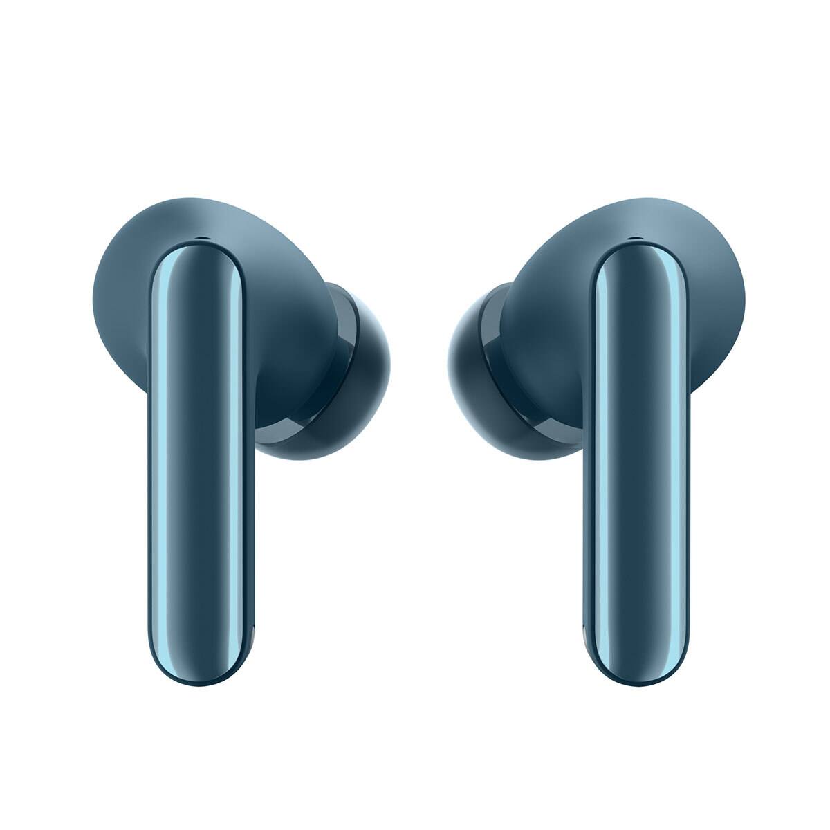 Alt View 1. Lenovo - Lenovo YOGA PC Edition True Wireless Active Noise Canceling Earbuds, Tidal Teal - Blue.