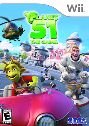 Planet 51: The Game
Wii
SEGA
Everyone
E
Content Rated by ESRB - E10+ (Everyone 10+)