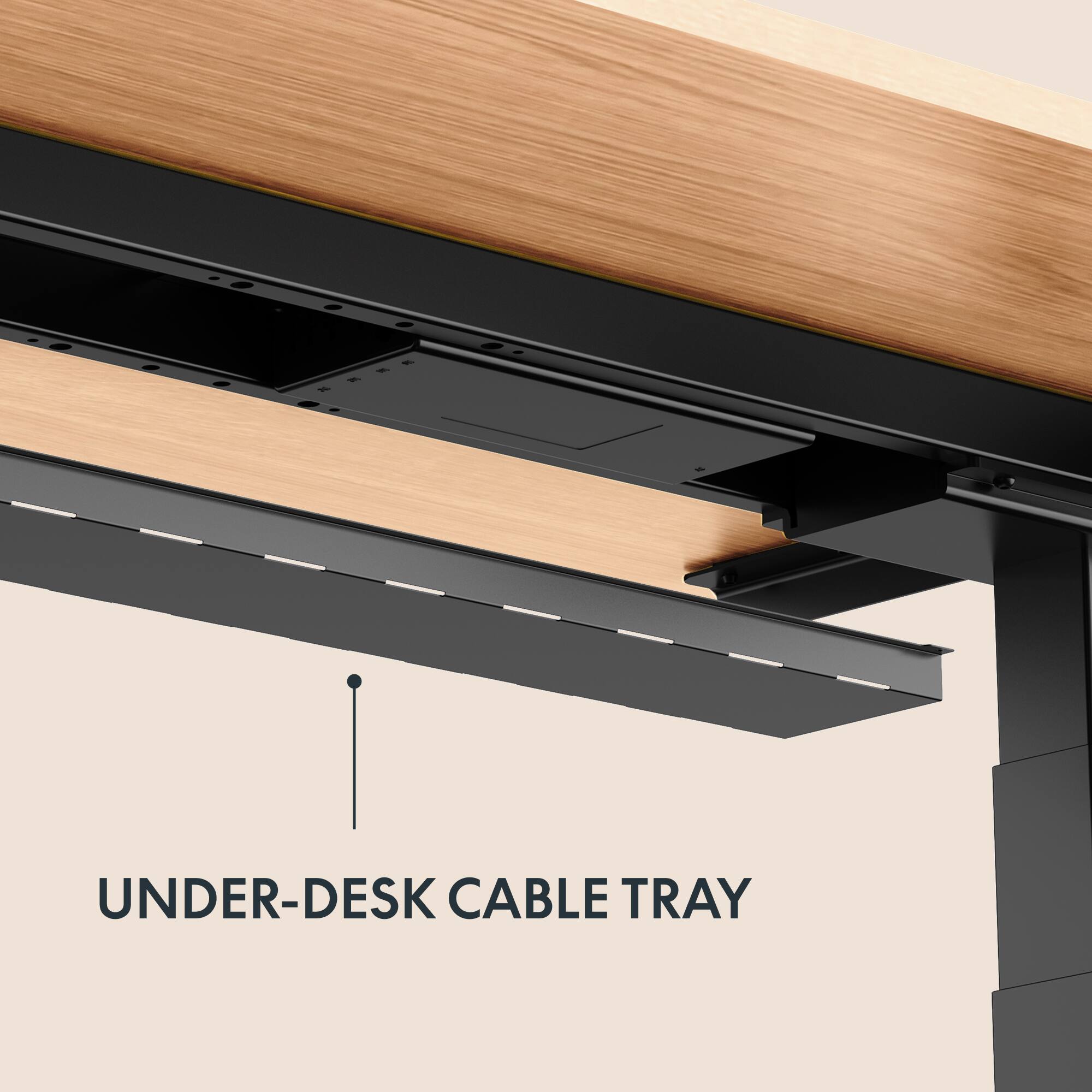 UNDER-DESK CABLE TRAY