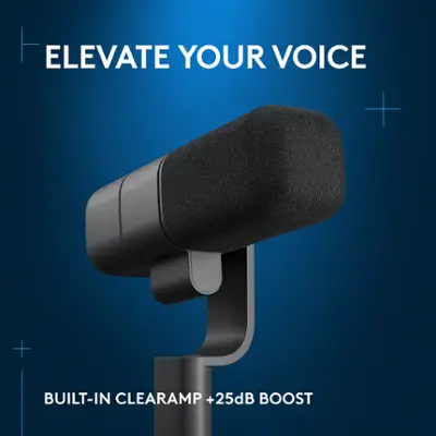 【新品・未開封】Logitech YETI STUDIO ダイナミックマイク Yeti GX - ダイナミックRGBゲーミングマイクLIGHTSYNC対応