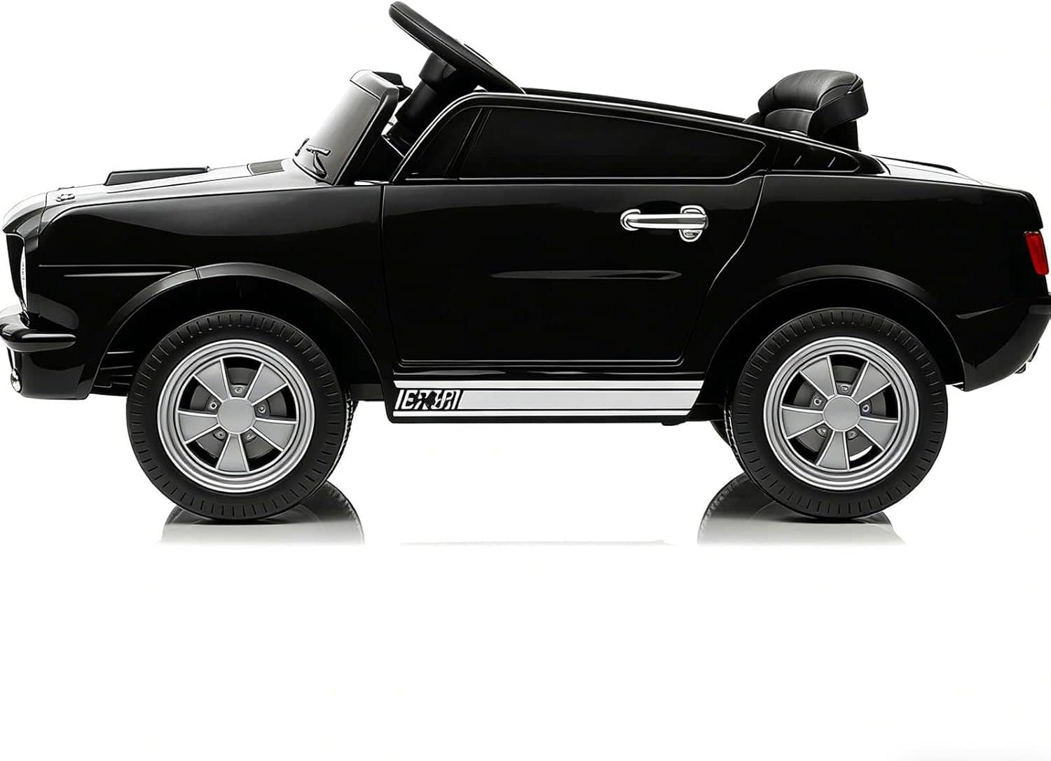 Homhougo - 12V Kids Ride On Car, Army Green, Remote Control, Dual Motors, Ages 3–8