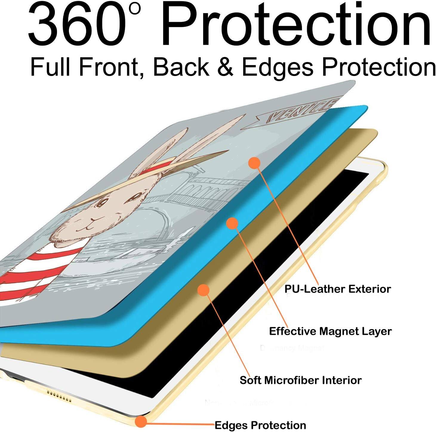 360° Protection  
Full Front, Back & Edges Protection  
VENICE  

PU-Leather Exterior  
Effective Magnet Layer  
Soft Microfiber Interior  
Edges Protection