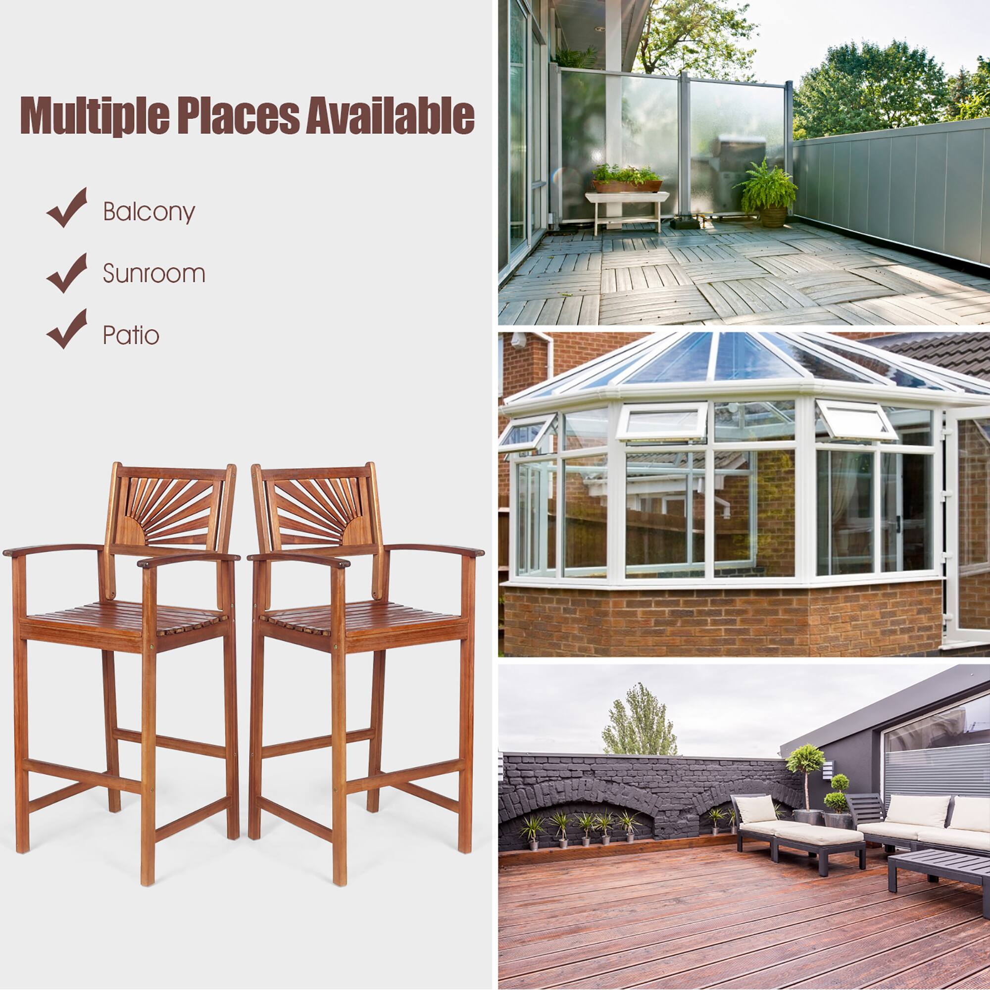 Multiple Places Available
Balcony
Sunroom
Patio