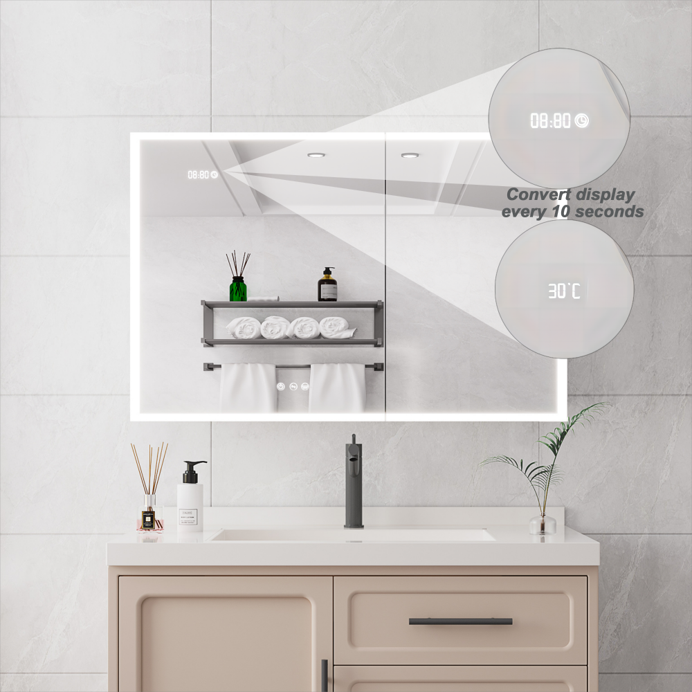 08:80  
Convert display every 10 seconds  
30°C