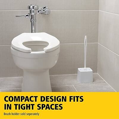 COMPACT DESIGN FITS IN TIGHT SPACES  
Brush holder sold separately