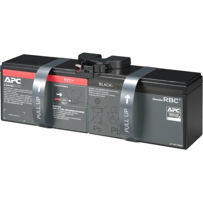 APC - Replacement Battery Cartridge for Back-UPS, 12V 9.4Ah lead-acid battery, 2-year repair or replace warranty - Lead - Unknown