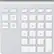 Front. Belkin - YourType Bluetooth Wireless Keypad for Apple® iMac®, Mac Pro® and MacBook® - Aluminum.