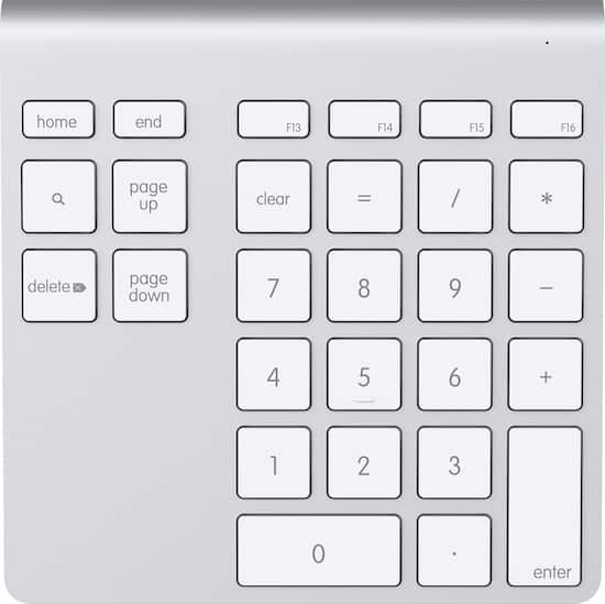 Belkin Yourtype Bluetooth Wireless Keypad For Apple Imac Mac Pro And Macbook Aluminum