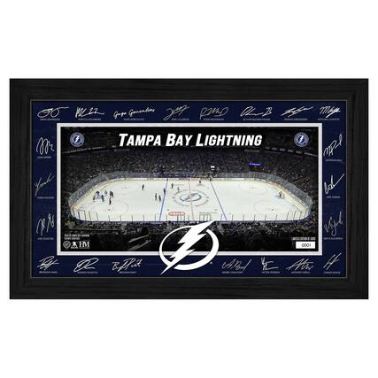 Sure, here is the corrected and grouped text from the image:
---
**Tampa Bay Lightning**
**Limited Edition of 5000**
**0001**
**Signatures:**
- JONAS JOHANSSON
- PORTUS HÖLMBERG
- GAGE GONZALES
- EMILIE LERBERG
- RYAN GOURDE
- JAKE GUINTZER
- BRADEN HAGEL
- DARNELL NADASHY
- BRADEN POINT
- RYAN MCCORMICK
- OLIVER BRIECKSTRAND
- ZEMUS GRIGOROVIC
- MITCHELL CHAFFEE
- NICHOLAS PAUL
- ERIC CERNAK
- NIKITA KUCHEROV
- ANTHONY CIRELLI
- CONNOR GENE
- ANDREW WALKER
- VICTOR HEDMAN
- ANTHONY CIRELLI
**Logos:**
- adidas
- HM
- Bally
- Tampa Bay Lightning
**Text:**
- "Tampa Bay Lightning"
- "Limited Edition of 50
