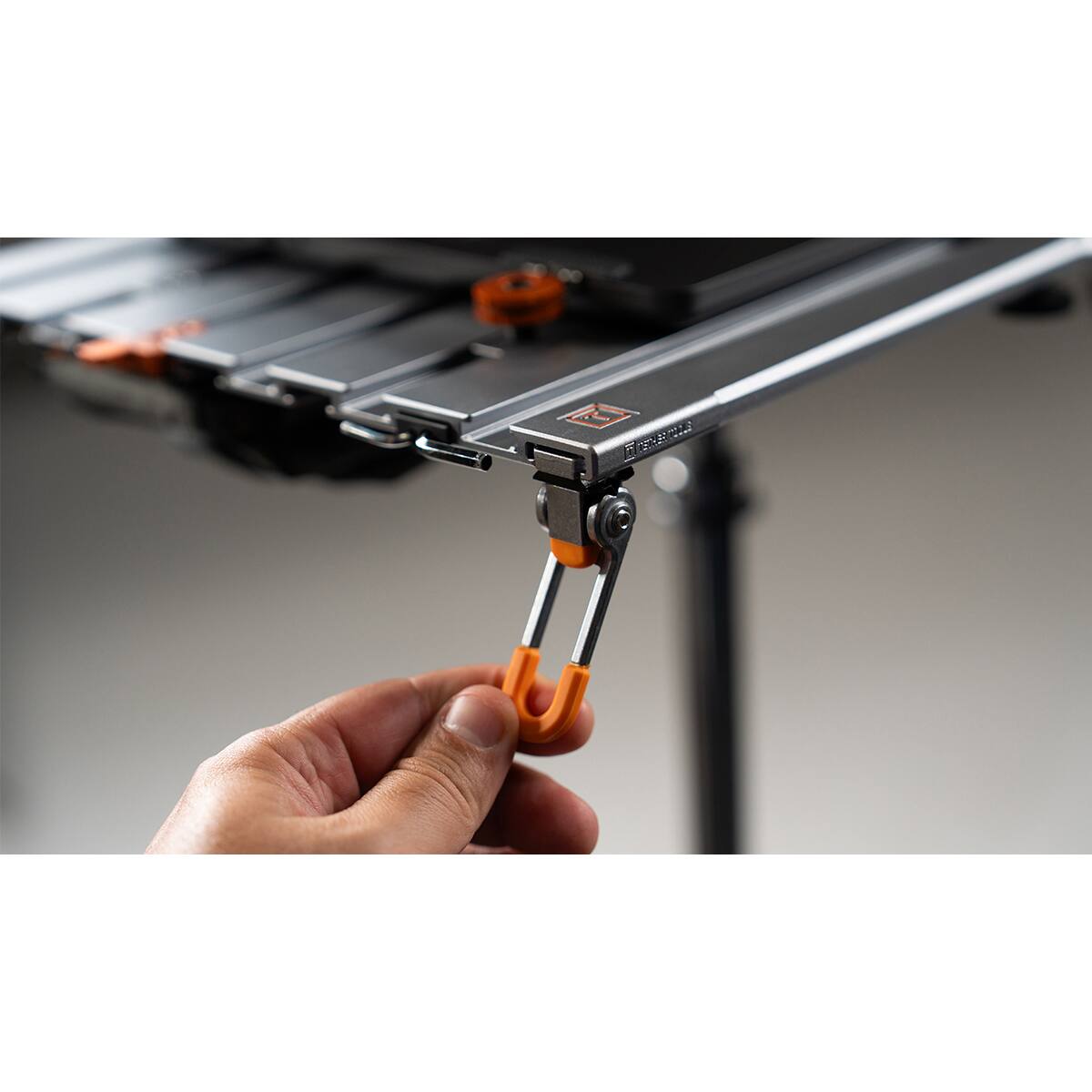Alt View 7. Tether Tools - Tether Tools Workstation Legs for AeroTrac, 4-Pack - Silver and Orange.