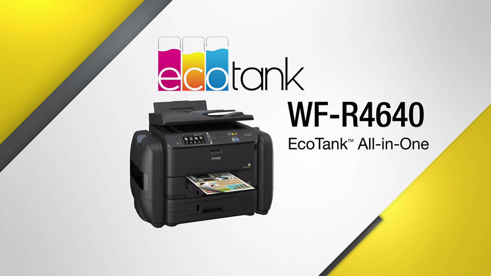Best Buy Epson Workforce Pro Wf R4640 Ecotank Wireless All In One Printer Black C11ce69201 2394