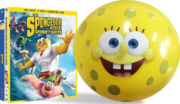  The SpongeBob Movie: Sponge Out of Water [Blu-ray/DVD] [UltraViolet] [Beach Ball] [Only @ Best Buy] [2015]