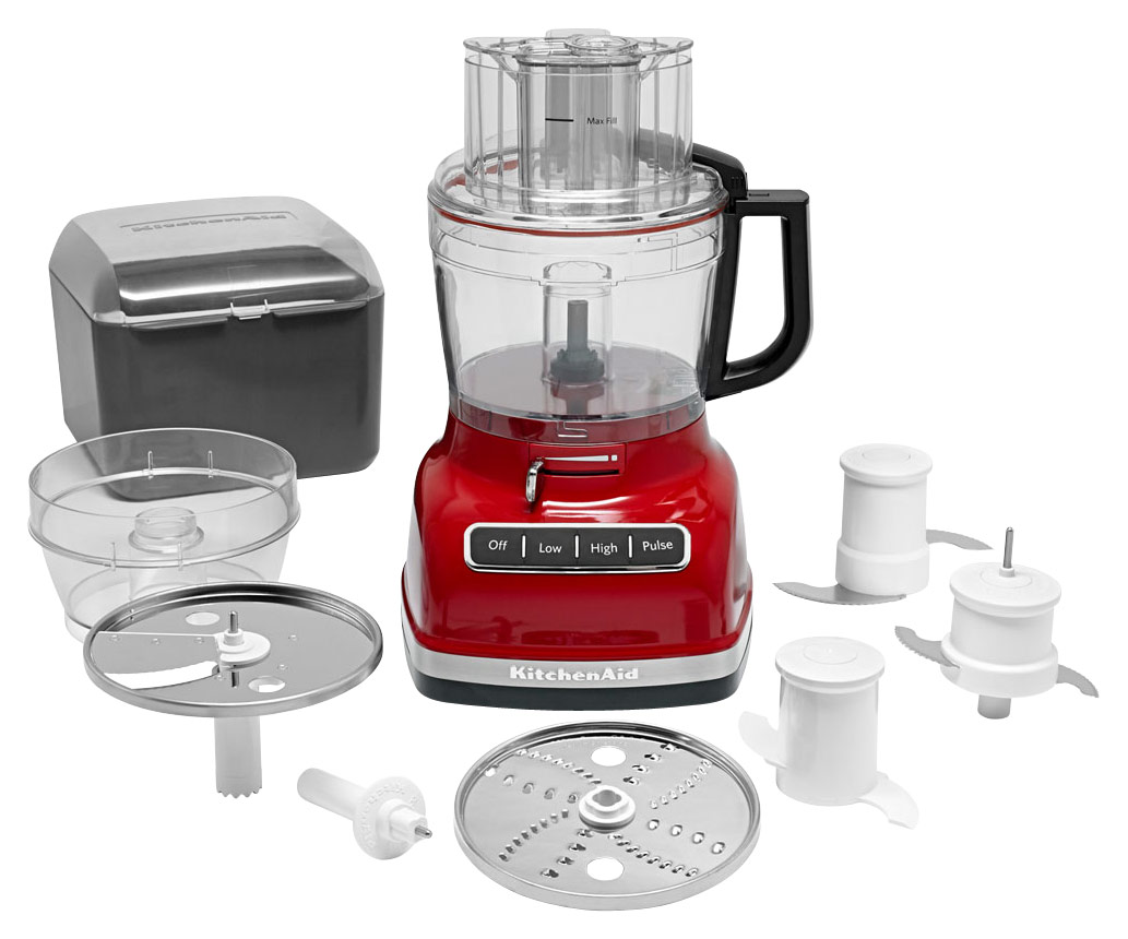 Best Buy KitchenAid KFP20ER 20 Cup Food Processor Empire Red ...