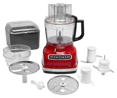 KitchenAid - KFP1133ER 11-Cup Food Processor - Empire Red - Angle_Standard
