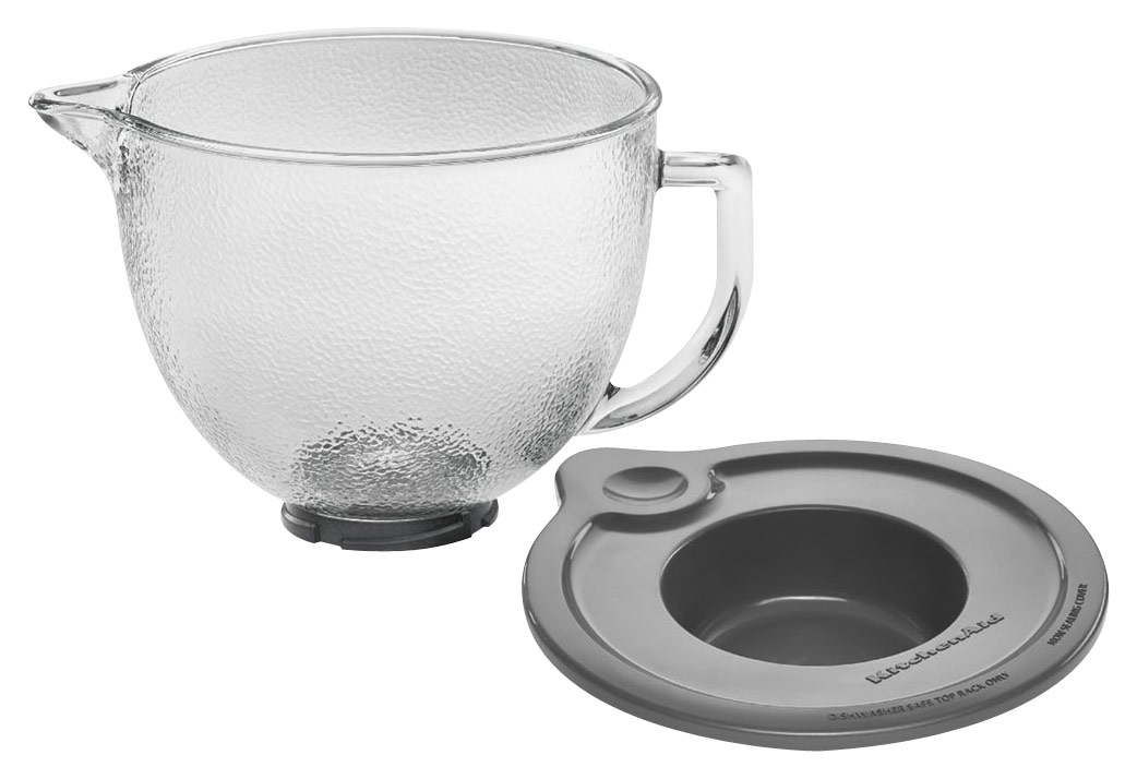KitchenAid Stand Mixer Bowl, 5 quart, Glass with Measurement Markings