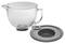 KitchenAid - K5GBH 5-Quart Glass Mixing Bowl - Hammered Glass-Angle_Standard